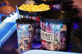 Swifties swiftly fill theaters to see Taylor Swift's “Eras” concert film