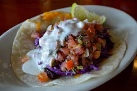 The brig's famous fish tacos. South Beach Bar Grille Best Restaurants In San Diego