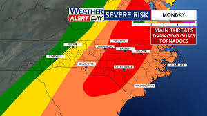 Rare Level 4 risk of severe weather issued Monday; tornadoes and widespread storms possible