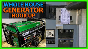 Check spelling or type a new query. How To Hook Up A Generator To Your House Using A Breaker Interlock Kit Power Inlet Box Youtube