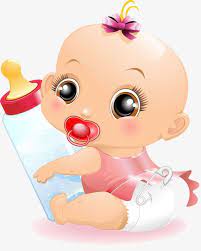 طفل طفل زجاجة الرضاعة طفل Png وملف Psd للتحميل مجانا Baby Clip Art Baby Cartoon Baby Art