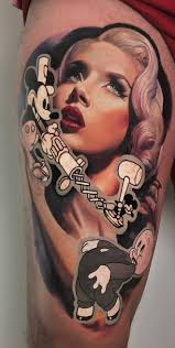 Pin By Carla Yamin On Realistic Tattoo Tattoos Realism Tattoo Disney Princess Tattoo