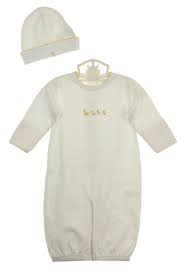 New Softest Pima Cotton Knit Convertible Daygown Romper Hat Bib And Blanket Set With E Classic Baby Clothes Neutral Baby Clothes Gender Neutral Baby Clothes