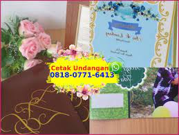 Contoh Surat Undangan Pernikahan Mini O818 O771 6413 Wa Agen