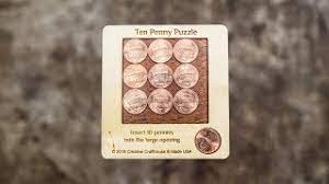 You must use the numbers zero through nine only once in each row or column. Incredible Ten Penny Puzzle Youtube