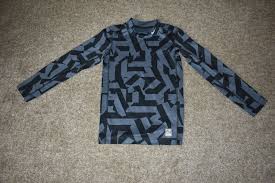 Nike Boys Dri Fit Max Pro Combat Hyperwarm Mock Neck Gray Black Shirt Sz Medium Nike Everyday Dri Fit Shirt Fashion My Style