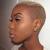 Edgy Short Hair Shaved Sides Female