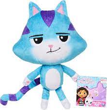 Amazon Com Gabby S Dollhouse 8 Inch Catrat Purr Ific Plush Toy Kids Toys For Ages 3 And Up Toys Games