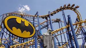Six Flags Is Taking The Idea That People Will Recognize These Comic Book Properties And Want To Dive Into Their Parks To Ride Water Park Superhero Theme Riding