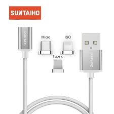 Suntaiho 2 In1 Magnetic Cable Fast Charger For Iphone Xr 8 7 Plus Magnetic Adapter For Samsung Galaxy S10 For Redmi Note 7 Mi 9 Review Micro Usb Usb Adapter