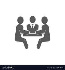 Meeting Icon On White Background Download A Free Preview Or High Quality Adobe Illustrator Ai Eps Pdf And High Res Vector Free Web Icon Vector Business Icon