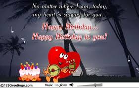 A Birthday Song From My Heart Birthday Songs Funny Happy Birthday Wishes Birthday Wishes Songs