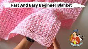 This crochet baby blanket pattern includes instructions for three sizes: How To Crochet Fast And Easy Beginner Blanket Youtube