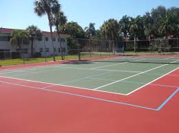 Overlay with tile or turf. Pickleball Court Surfacing Systems