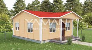 Üretim ve işçilik süreçleri kısa olduğundan; 45 M2 Prefabrik Ev Yaman Prefabrik Yapi Teknolojileri