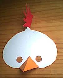 Karneval bastelvorlagen kostenlos / kids n fun de 36 ausmalbilder von. Maske Fur Ein Huhn Zu Karneval Und Fasching Basteln Kostenlose Vorlage Zum Ausdrucken Bastel Tipps De