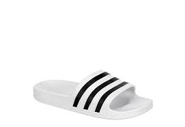 Discover adidas originals slides today! White Adidas Women S Adilette Aqua Slide Rack Room Shoes Rack Room Shoes