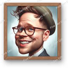 Olly Murs Caricature Print
