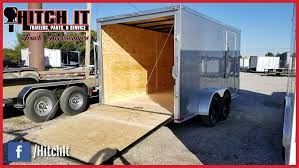 7 X 14 Lark Enclosed Trailer Hitch It Trailers Sales Parts Service Truck Accessories 5866 S 107th E Enclosed Cargo Trailers Cargo Trailers Utility Trailer