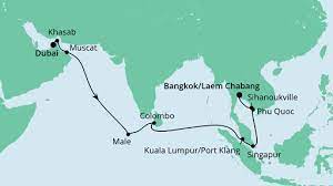 Direct flights between kuala lumpur and male take approximately 4 hours 6 minutes or 3132 kilometres. Kreuzfahrt Male Aida Hafen Male