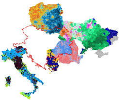 So Here Are The Superimposed Election Result Maps Of Poland Ukraine Serbia Romania And Italy To The Border Of The Austr Map Historical Maps European History