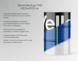 Download Barrel Mockup On Behance
