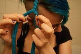 Installing Double Ended Dreads Two Ways How To Make A Dreadlock Fall Hair Styling On Cut Out Keep
