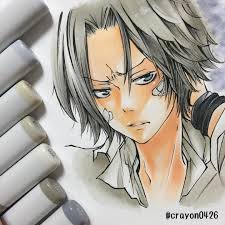前に描いた隼人塗ったー うーん 塗ったら盛大に顔が変わった w 微妙な影の位置とか入り方で変わるんだろーなー むずかしー あ 最近ペン入れの楽しさが分かってきました とゆうか重要さ 遅ww 丁寧にやるだけでだいぶ絵の雰囲気変わるなー