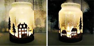 Diy Art Corner Make A Mason Jar Winter Wonderland Lantern The Nw Local