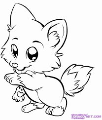 This picture will increase your child's focus when coloring owing to the close proximity 11. Anime Wolf Coloring Pages Coloring Home