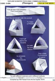 For this project, you need a sheet of paper, a ruler, a protractor, scissors, and glue. Origami Flexagon All Products Are Discounted Cheaper Than Retail Price Free Delivery Returns Off58