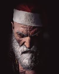 Not The Santa We Want But The Santa We Deserve Merry Christmas You Filthy Animals Kratos God Of War God Of War Beard Tattoo