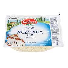 Amazon Com Galbani Whole Milk Low Moisture Mozzarella Cheese 5 Pound 6 Per Case Grocery Gourmet Food