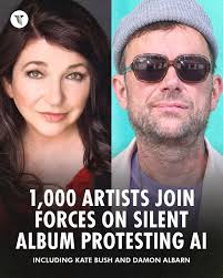 1,000 artists from the UK have banded together to release an album of 47  minutes and 17 seconds of silence. The album 'Is This What We Want?' is a  statement to protest