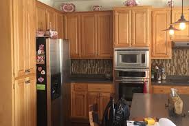 photo streamlined suburban gray kitchen