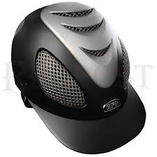 Gpa Evo 2x Riding Helmet Black Titane