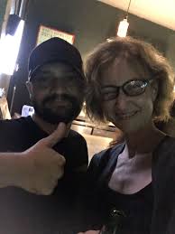 and brada Kris here, and mister Mark:)) and Martin and all this stunning  music makers😁 Lovely and loouuddd my turn to play pool, c u around dear  mates💋