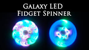 Galaxy Programmable Led Fidget Spinner Kickstarter Live Galaxy Fidget Spinner Led