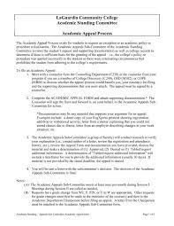Academic Appeal Form - Laguardia Community College