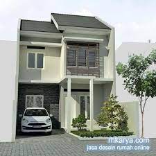 Desain rumah kost minimalis 2 lantai khusus untuk. Desain Rumah Cantik Minimalis 2 Lantai Luas 76 Cek Bahan Bangunan