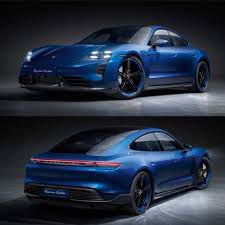 Porsche Taycan With Carbon Fiber Aero Kit 2020