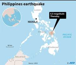 A map of the philippines, google maps. 6 5 Magnitude Quake Hits Central Philippine Island Usgs Update