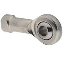 Ball Joint Linkage Spherical Rod End: 1/4-28" Shank Thread, 1/4" Rod ID,  3/4" Rod OD, 0.468" Shank Dia, 0.687" Shank Length, 1,380 lb Static Load ...
