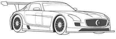 Sls amg now already a classic of the future. Ausmalbilder Mercedes Benz Coloriage 4 4 A Imprimer