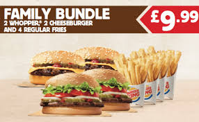 Burger King Family Bundle Family Meals Meals Free Kids Meals