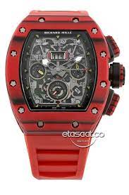 Abone ol renkli sayfalar acun ılıcalı'nın kolundaki saatin fiyatı dudak uçuklattı #acunılıcalı #saat #richardmille. Richard Mille Rm11 03 Flyback Kirmizi Carbon Kasa Eta Swiss Saat