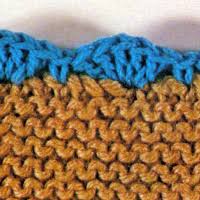 Klettergurt rand häkeln kann durchbrochenen oder einfach. Gehakelte Rander Bei Strickarbeiten Aus Festen Und Halben Maschen