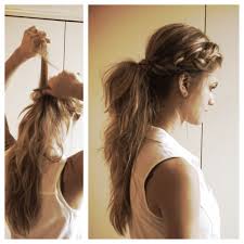 Do a bumped ponytail without a bumpit or teasing. Pin By Whitney Gutermuth On Hair Ball Hairstyles Hair Styles Teased Ponytail