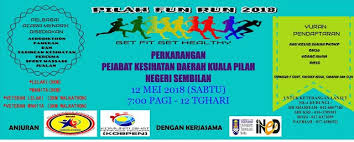 Pejabat pendidikan daerah petaling utama blok podium, kompleks kelana jaya centre point, jalan ss 7/17, kelana jaya, 47301 petaling jaya pejabat pendidikan daerah kuala pilah 72000 kuala pilah, negeri sembilan darul khusus. Twtmarathon On Twitter Pilah Fun Run 2018 Date 12th May 2018 Saturday 7 00am Venue Pejabat Kesihatan Daerah Kuala Pilah Https T Co Pknnztxhck Https T Co 3talv9ul4c