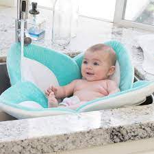 Lower baby into the plush flower that perfectly cradles your baby and admires the smiles. Amazon Com Blooming Bath Lotus Baby Bath Seafoam White Gray Baby